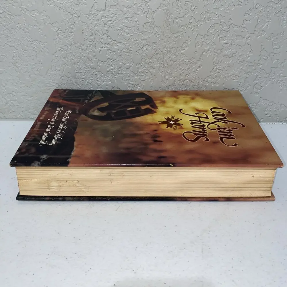 VTG Cook 'Em Horns: Texas Exes Cookbook Celebrating UT Centennial 1987 Inscribed